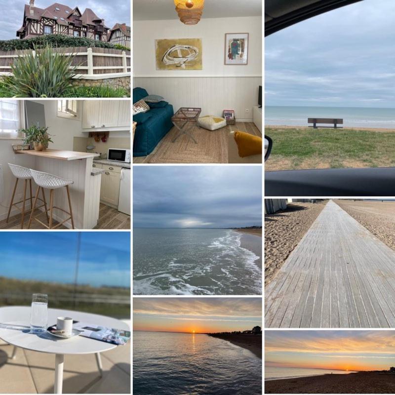 Seashore Hideaway Studio Hermanville-sur-Mer Eksteriør bilde